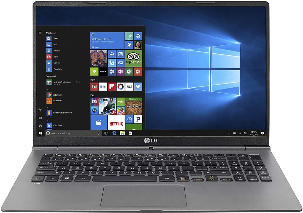 LG gram laptop