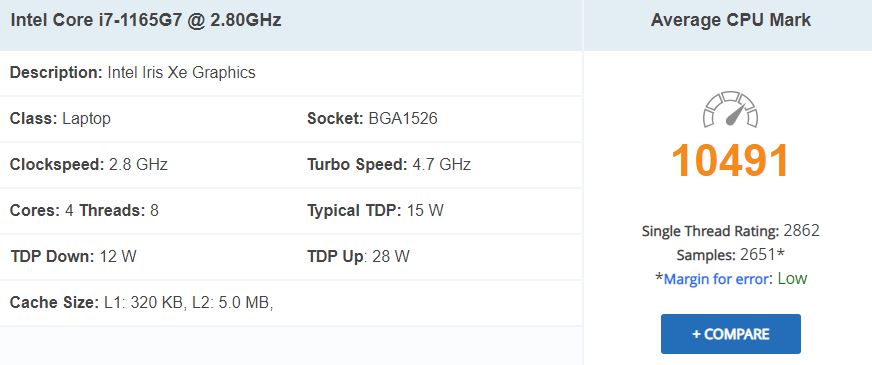 ASUS ZenBook 13 Ultra-Slim Laptop, 13.3 cpu benchmark